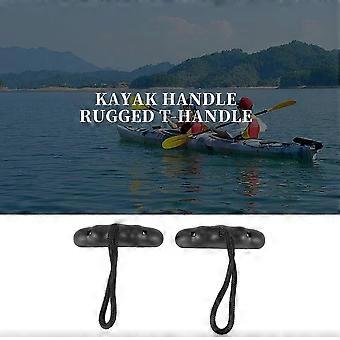 2Pcs Kayak Handles Strong T-Handle Ultra Heavy Duty Bungee Kayak Replacement Installation Kit