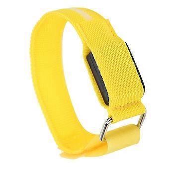 Outdoor Running Led Armband Adjustable Flashing Wristband Cycling Light Up Braceletyellow 26-27