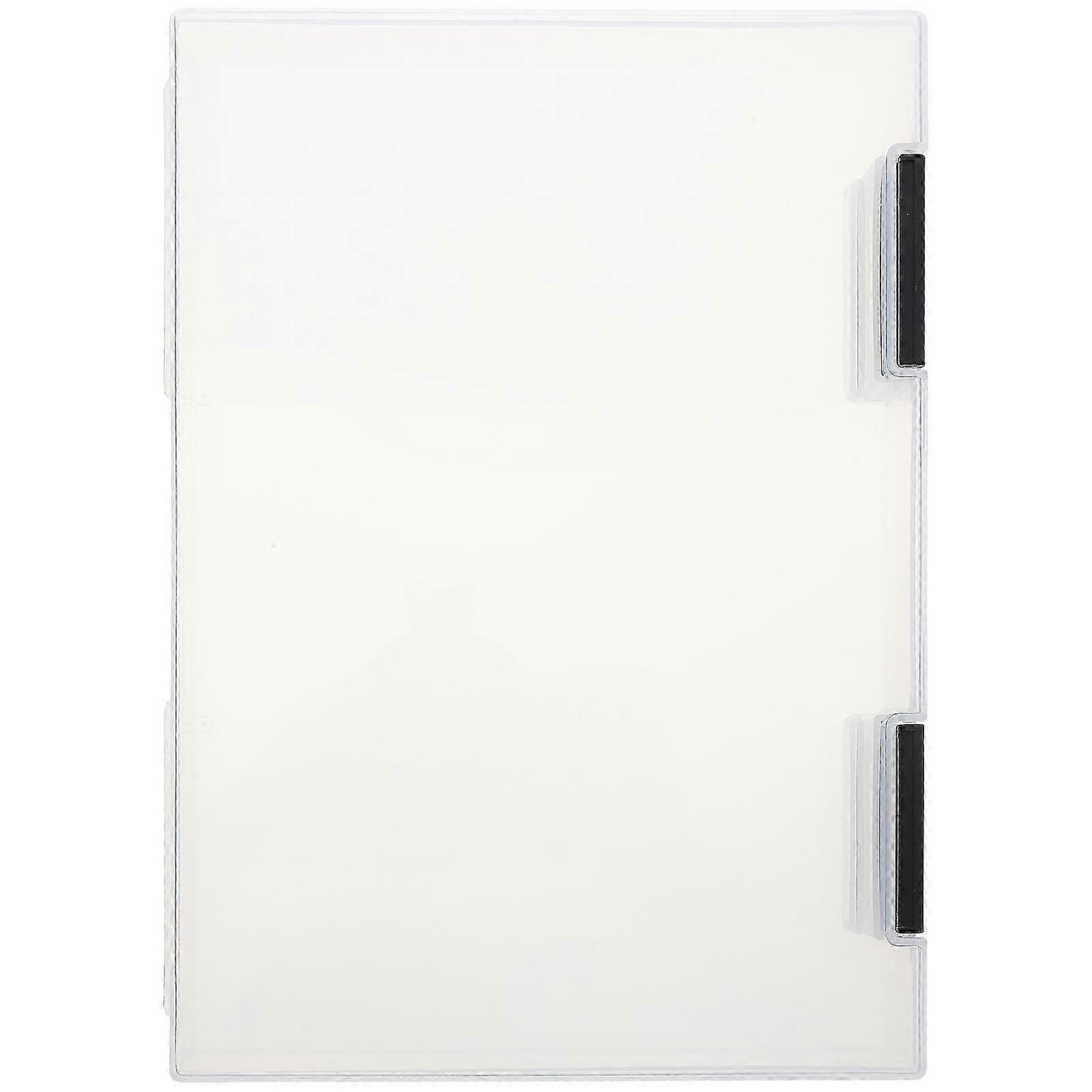 Transparent A5 File Storage Box for Organized Document Storage 1Pcs