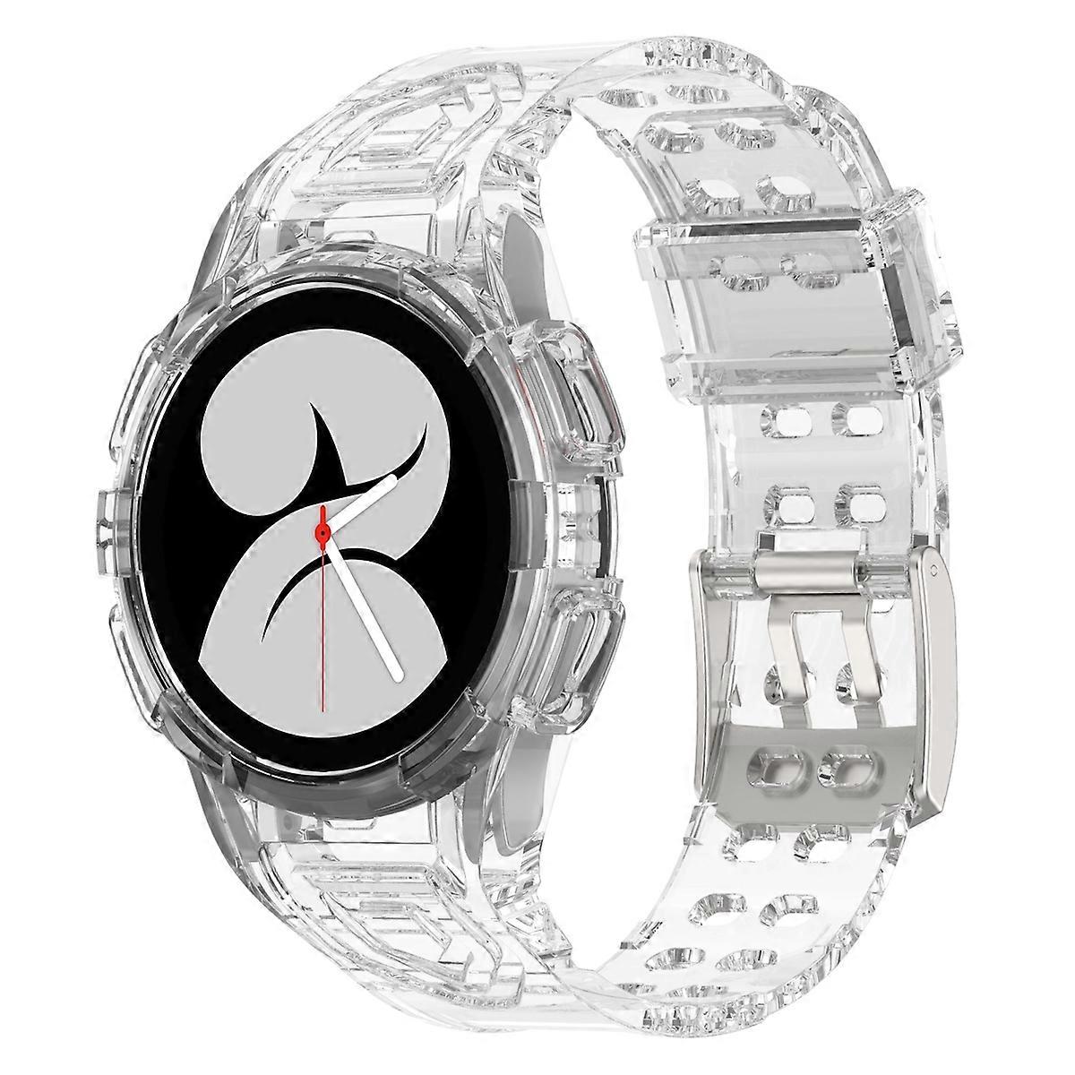 Silicone watch strap with integrated case for Samsung Galaxy Watch 5 44mm
