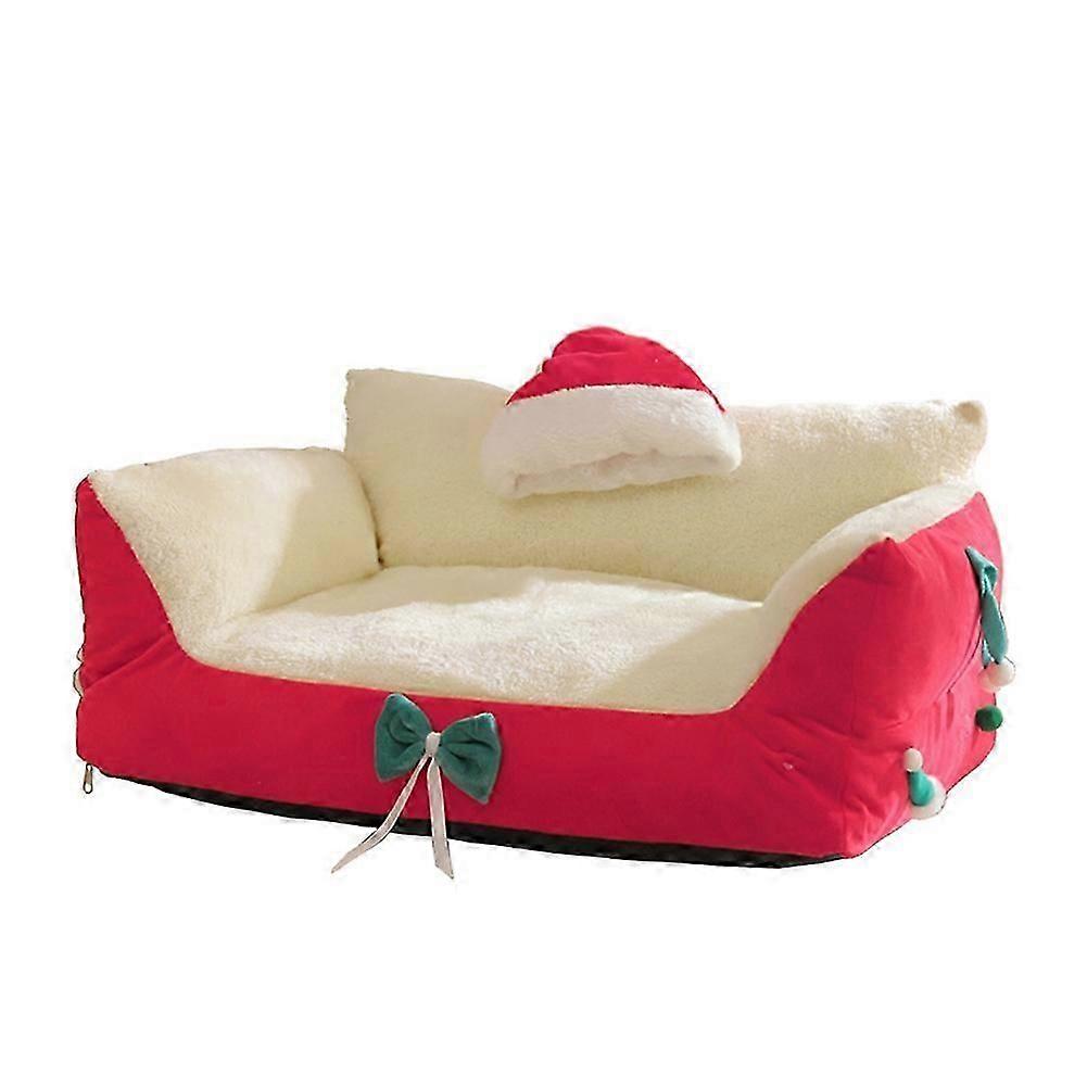 Washable Non-Slip Winter Nest Small Cat Bed