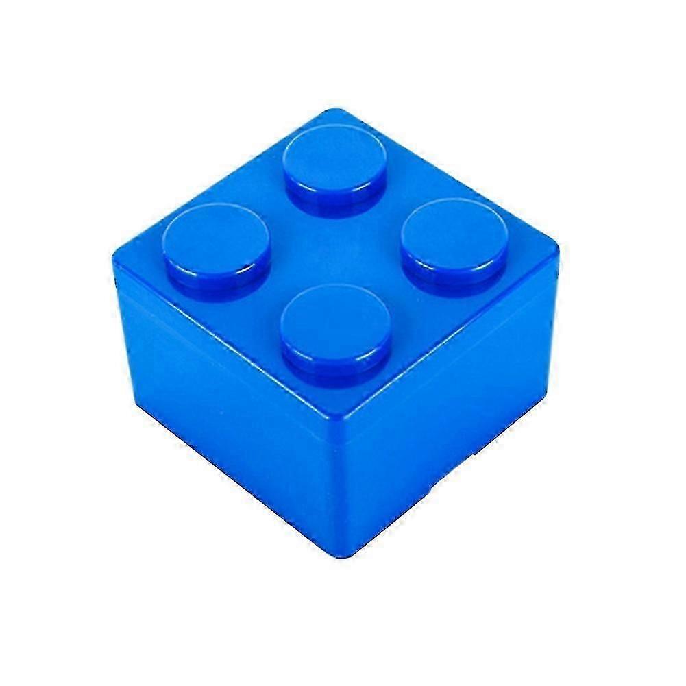 Plastic Storage Box, Building Block Shape, Stackable Desktop Organizer, 2 Sizes (S and L)