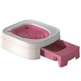 Sistema de treinamento de toalete Cat ensina gato a usar vaso sanitário Guia passo a passo para todas as idades Cat Potty Trainer