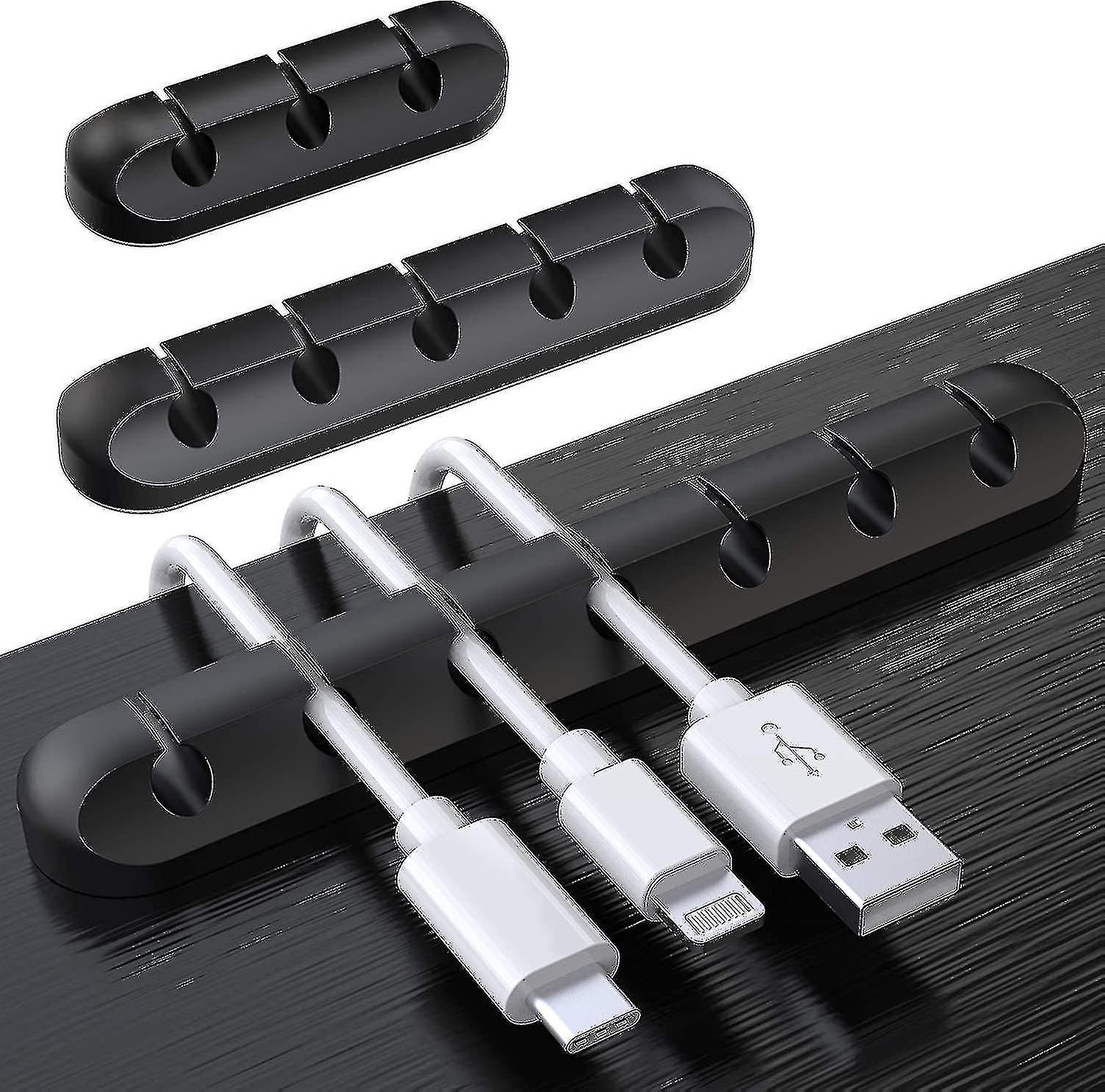 Cable Clips, 3 Packs Cord Management Organizer