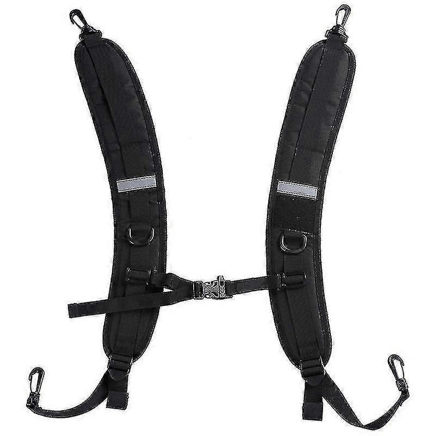 Backpack Straps Adjustable Padded Shoulder Straps For Backpack Dry Bag(1pcs, Black)