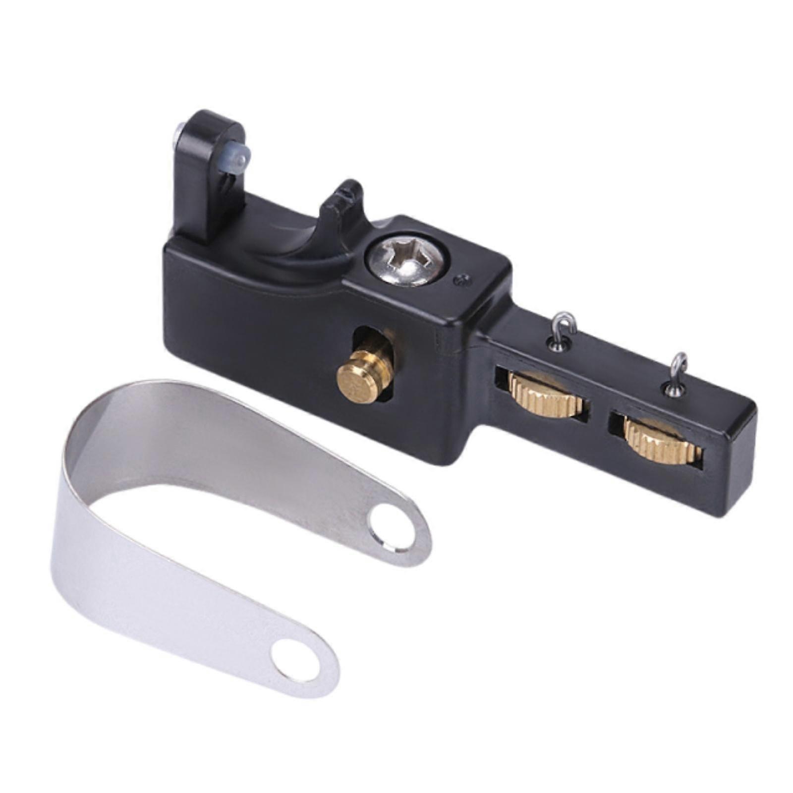 Erhus Tailpiece with Adjustment Wheels Precision-Adjustable Erhus Fine Tuner