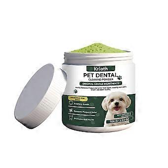 Kriath Pet Dental Care Powder - Dagelijkse mondverzorging voor katten en honden voor een frisse adem