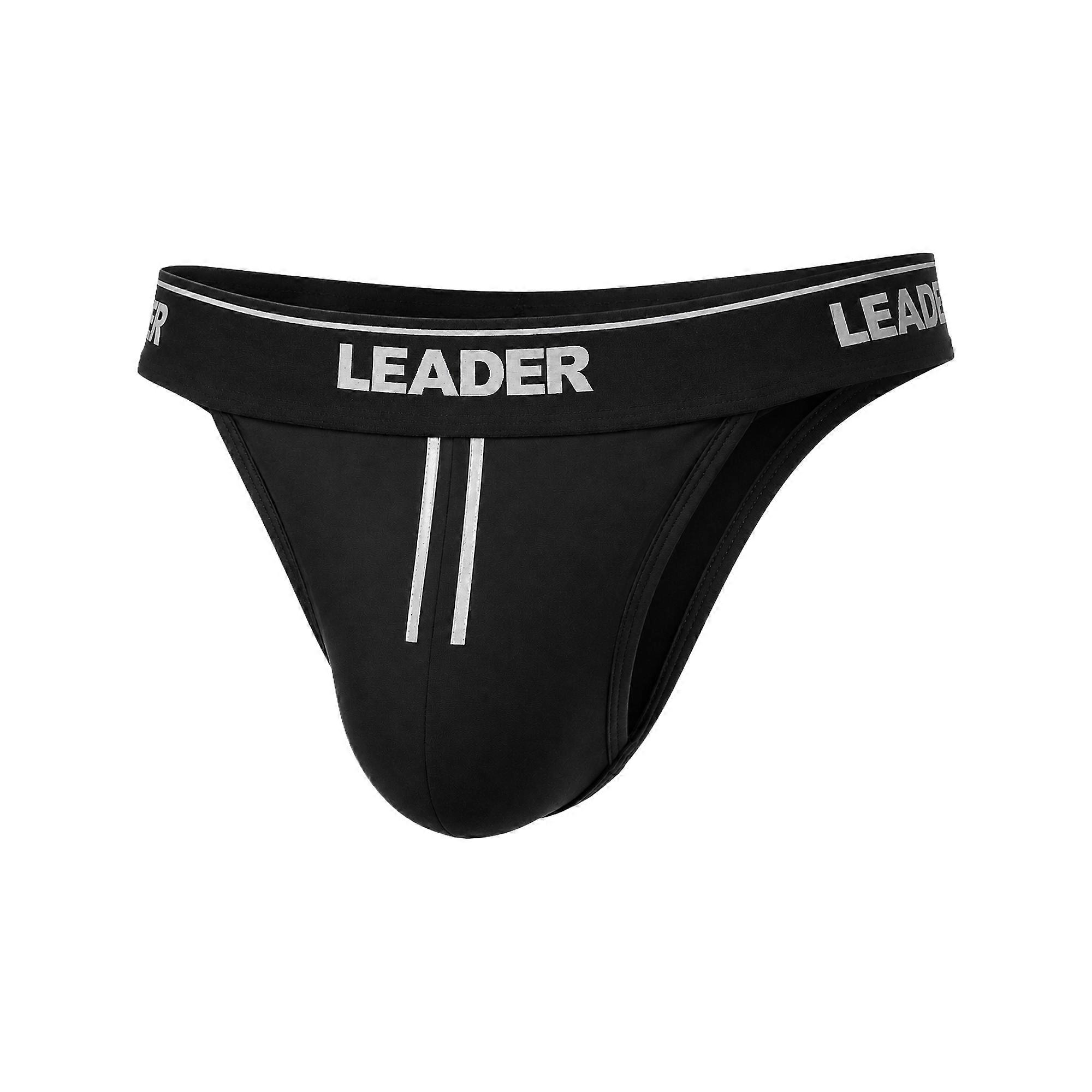 LEADER ID Sports Brief Black | Men's Underwear | Men's Briefs