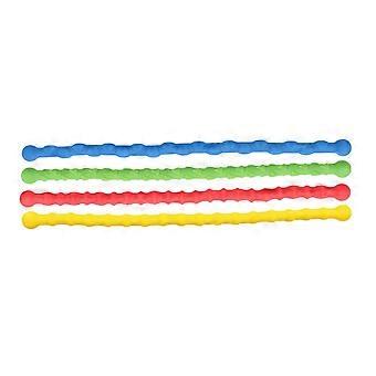 4Pcs/Set Flexible Silicone Fidget Stick Sensory Stress Relief Twisting Toy