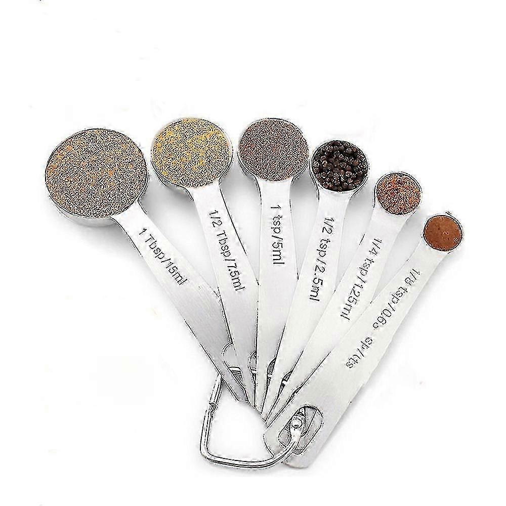 6pcs Measuring Spoons(1 Set)
