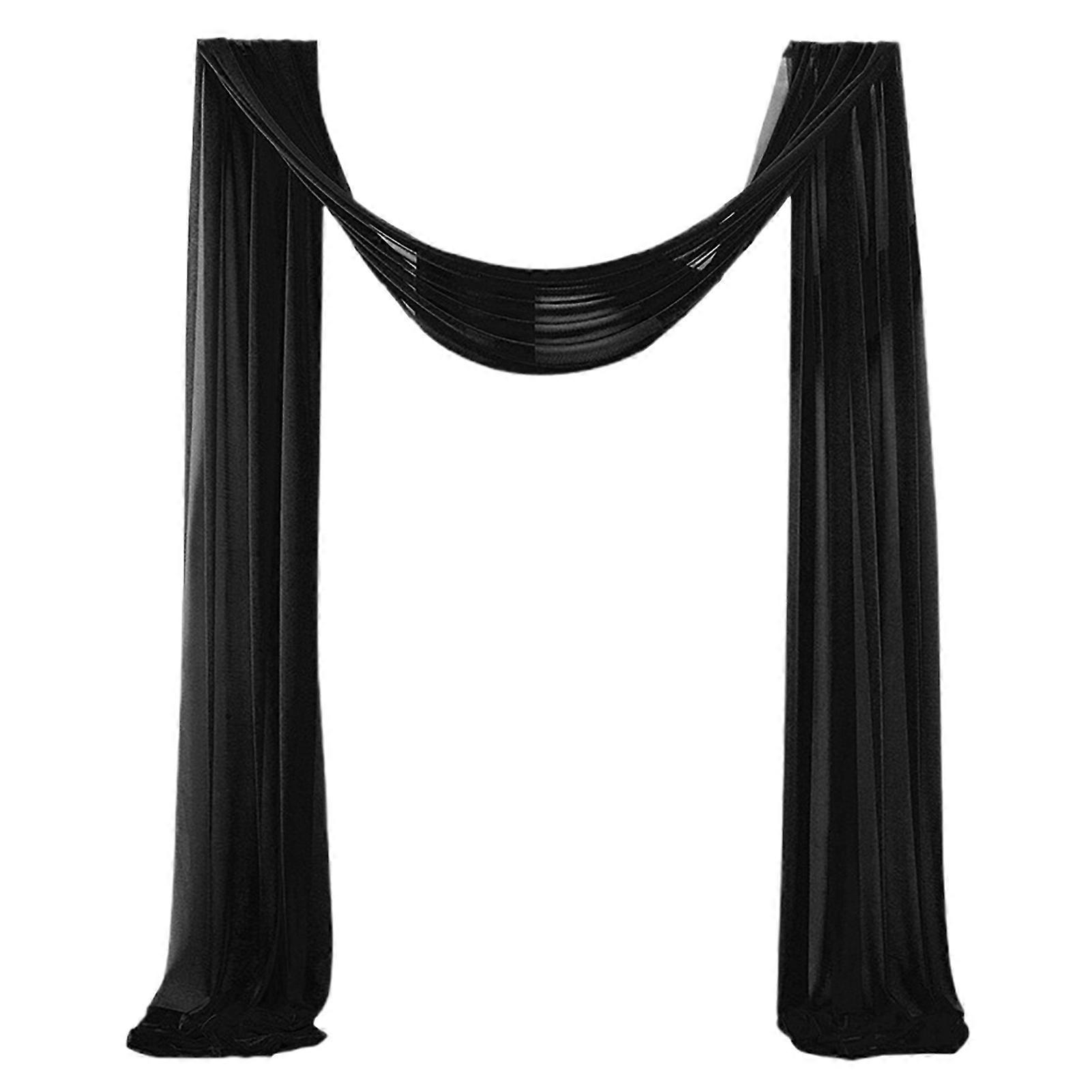 Solid Color Tulle Drapery for Wedding Reception and Banquets Display