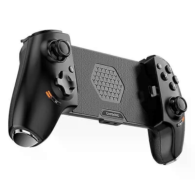 ZRUXE Aobing Max Bluetooth-Compatible / Type C Wired Dual Mode Expandable Grip Mobile Game Controller - Black