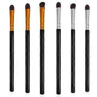 Eye Shadow Brush Set for Makeup 6Pcs Soft Hairs Plastic Handle Eye Blending