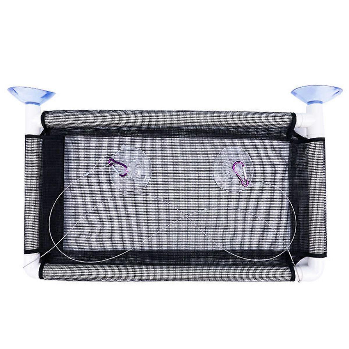 Breathable Mesh Cat Hammock with Sturdy Tubes for Window