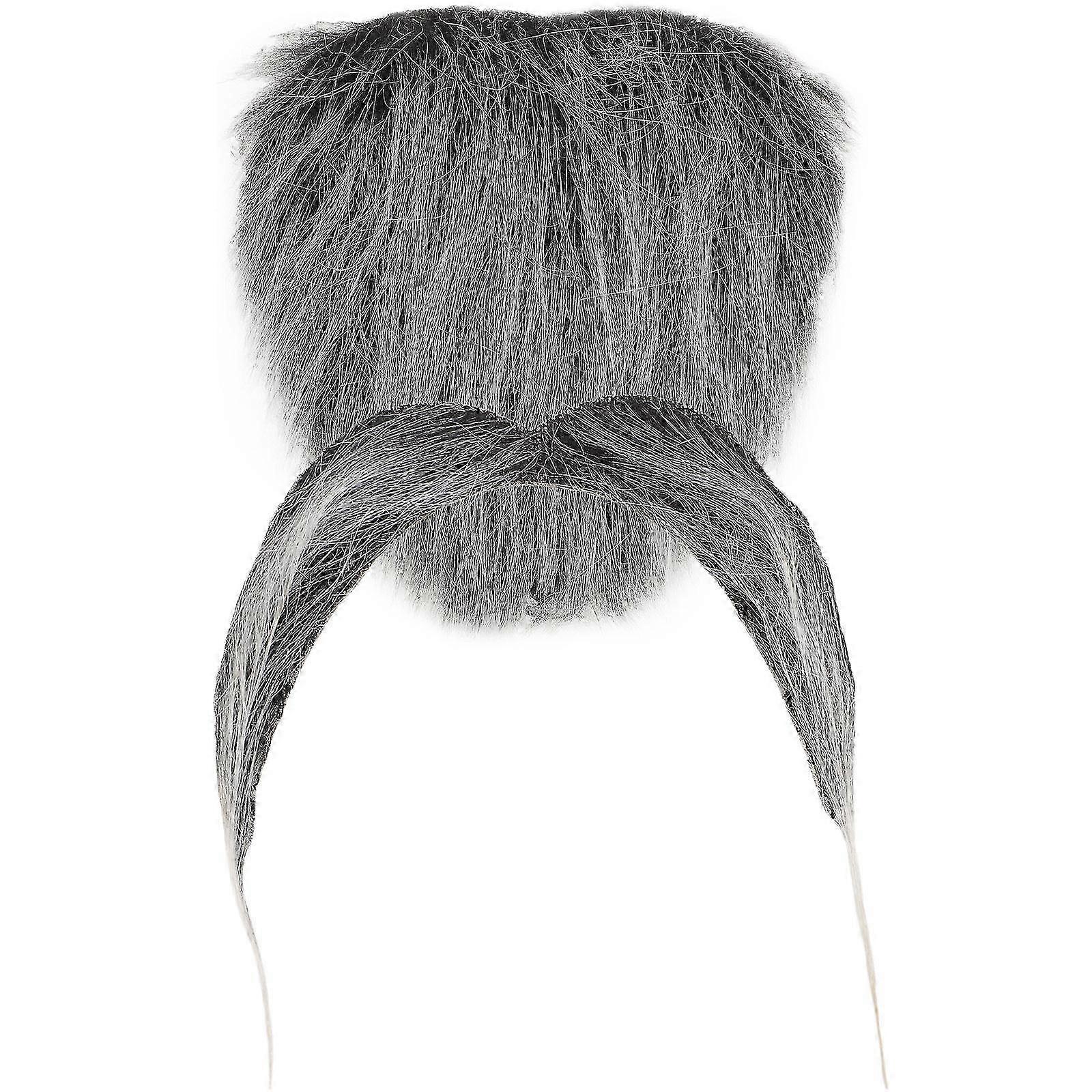 Grey Beard Costume 5 Sets Performance Cosplay Party Props