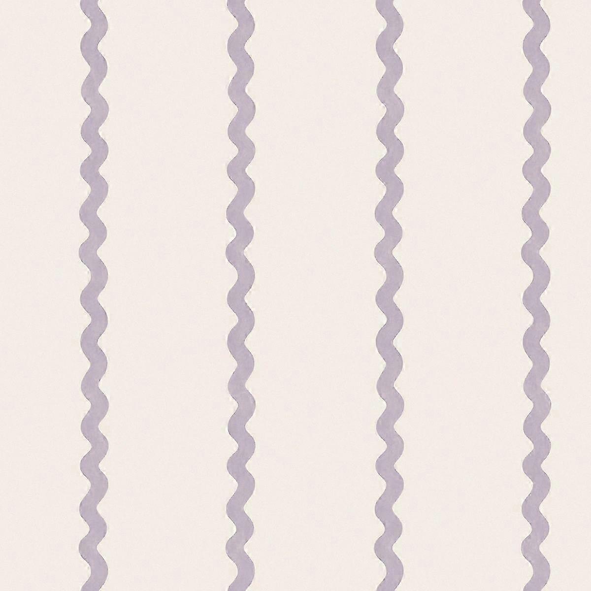Wiggle Stripe Pattern Wallpaper for Home Decor
