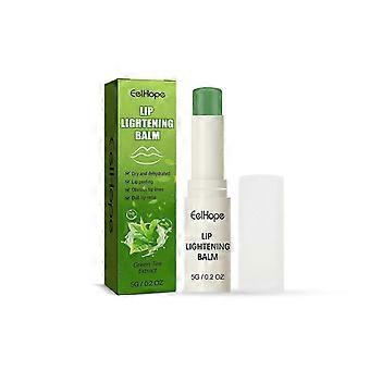 Lippenbalsam mit Grüntee, spendet Feuchtigkeit, pflegt, beugt trockenen Lippen vor, natürliche Lippenpflege, 5 g
