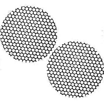 2Pcs Hair Dryer Rear Cover 1.8 Inch Nylon Mesh Filter Screen