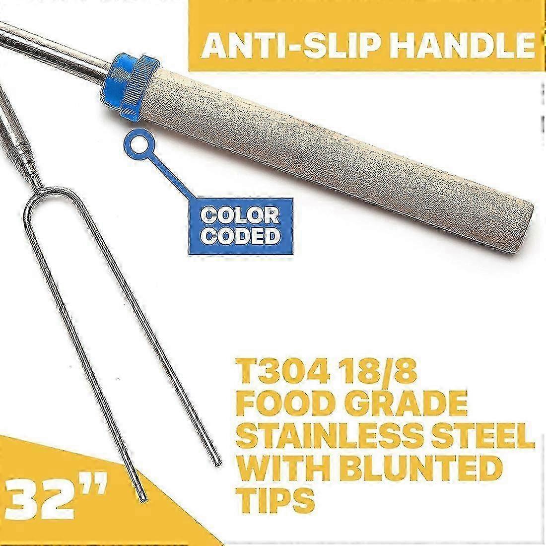 5-Piece Telescopic Outdoor Roasting Set