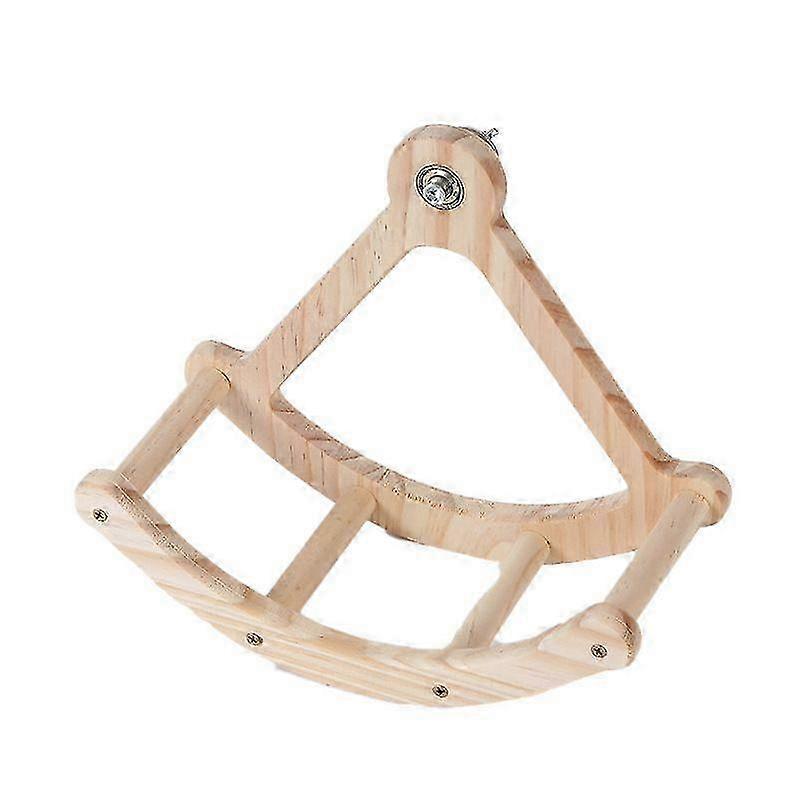 Interactive Rocking Bird Perch Toy