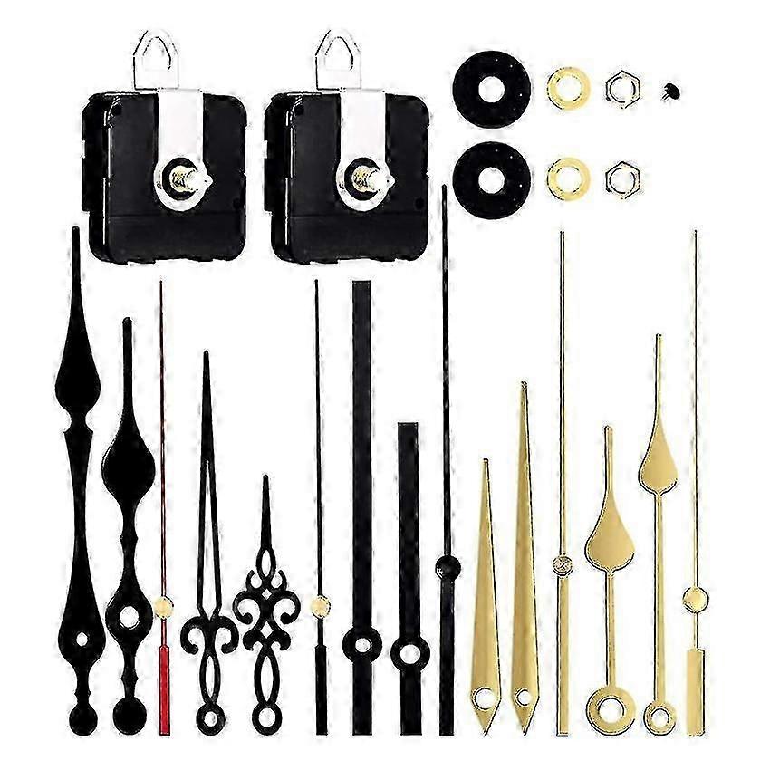 Battery Powered Quartz Clock Movement Replacement Kit for Wall Clocks