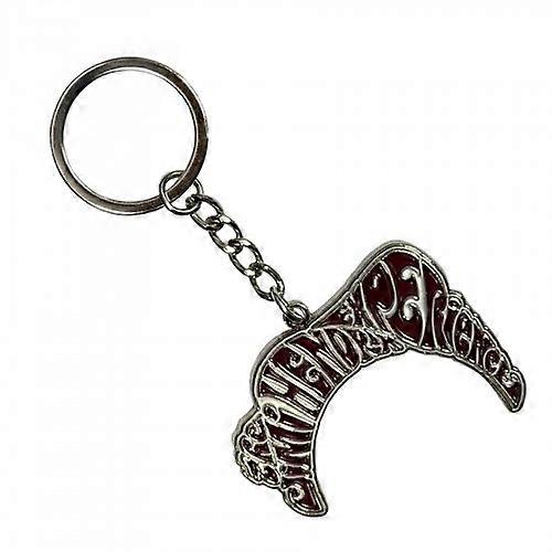 Jimi Hendrix Swirly Logo Keyring