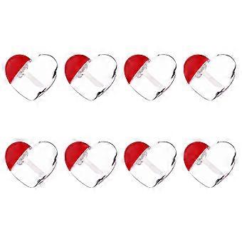 Empty Lip Gloss Bottle Heart Shaped for Storage Use 25Sets