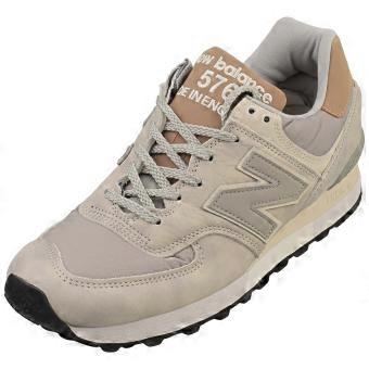 New Balance 576 Made In England Baskets Mode Homme en Gris