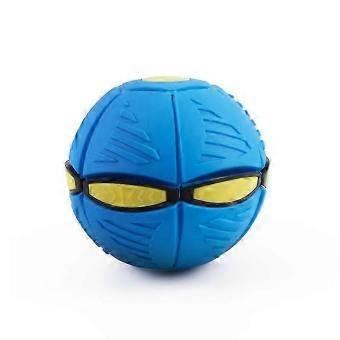 Flat-To-Sphere Decompression Flying Disc