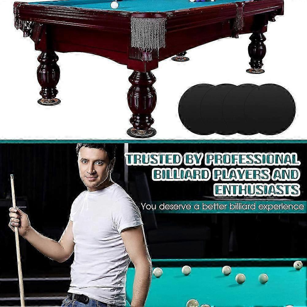 Rubber Pool Table Leg Levelers 3 Inch