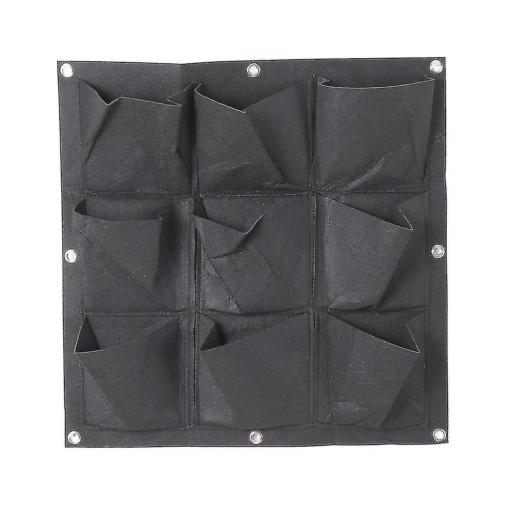 Creative Flower Pot Non-woven Fabric Stackable 2/3/6/9 Pockets Wall Planter