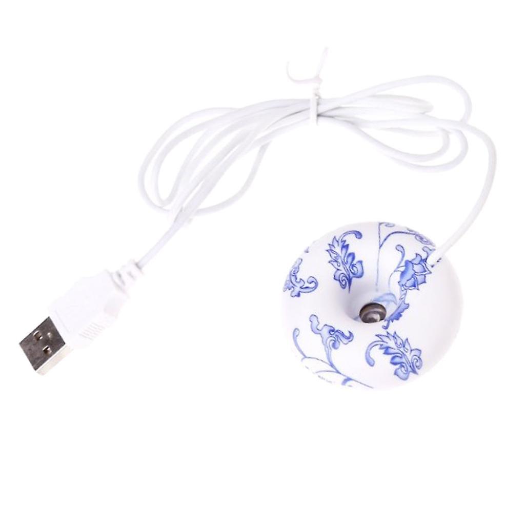 Mini USB Donut Humidifier Air Purifier Diffuser Home Office Car Portable B