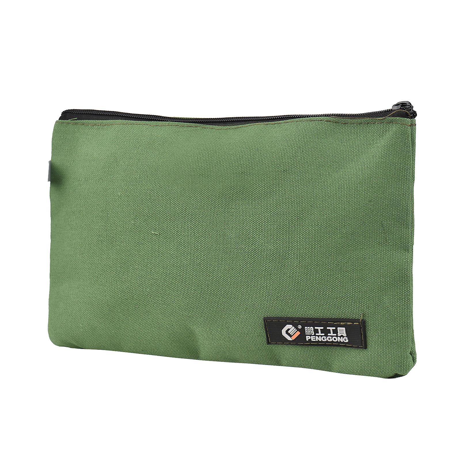 Tool Storage Bag Roll Foldable Portable Roll Up Tool Bag Multiple Pockets