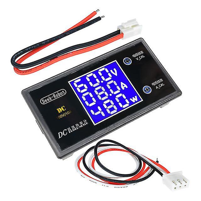 DC LCD Digital Voltmeter 0-100v 1000w 0-50v 250w 5a Amperemeter Wattmeter Spannung Strom Leistungsmesser Volt Detektor Tester Monitor