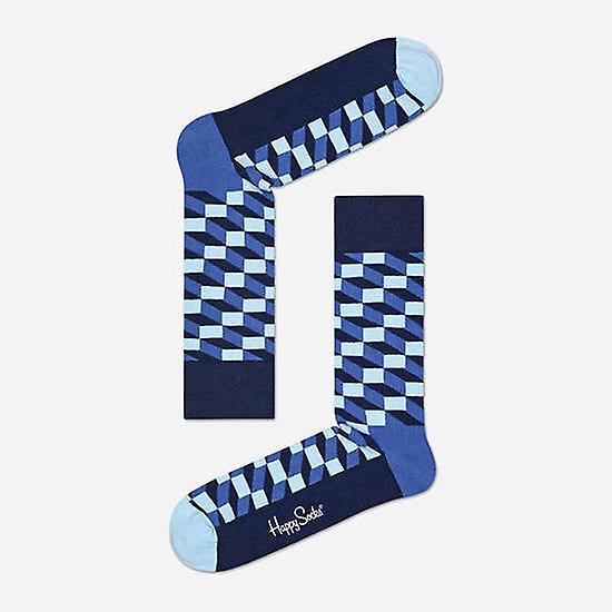 Happy Socks - Filled Optic - Navy