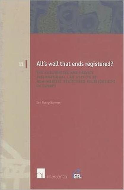 All's Well That Ends Registered by Dr. Ian Curry-Sumner Paperback