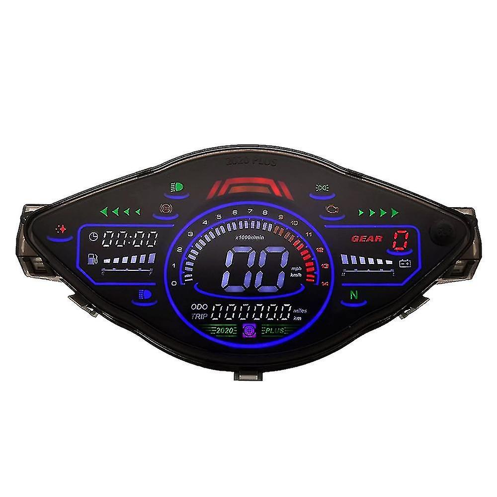 Full Led Meter Digital For Wave100 Wave 100r Wave110 Wave110r Speed Meter Odometer