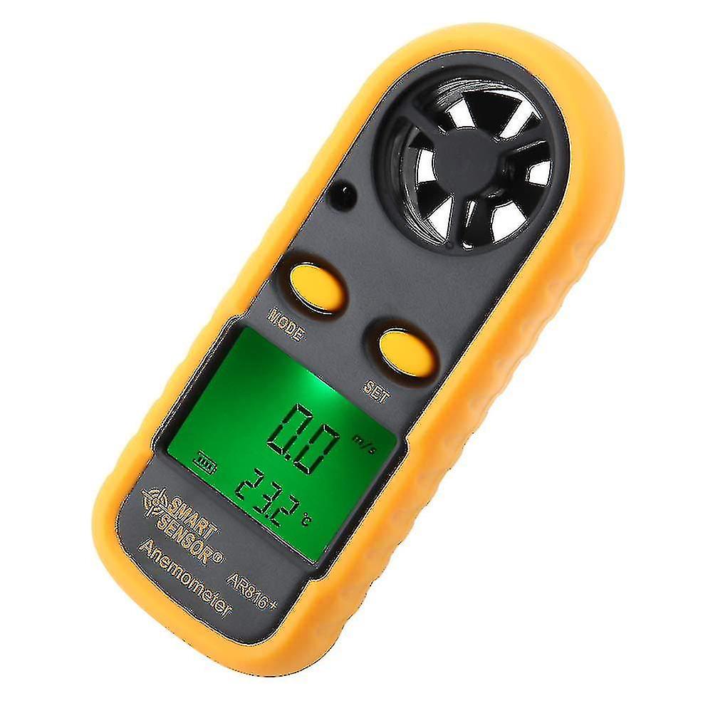Gauge Air Speed Portable Wind Speed Meter Anemometer For Cooling Wind Speed Tester Air Flow Ra Zhexin