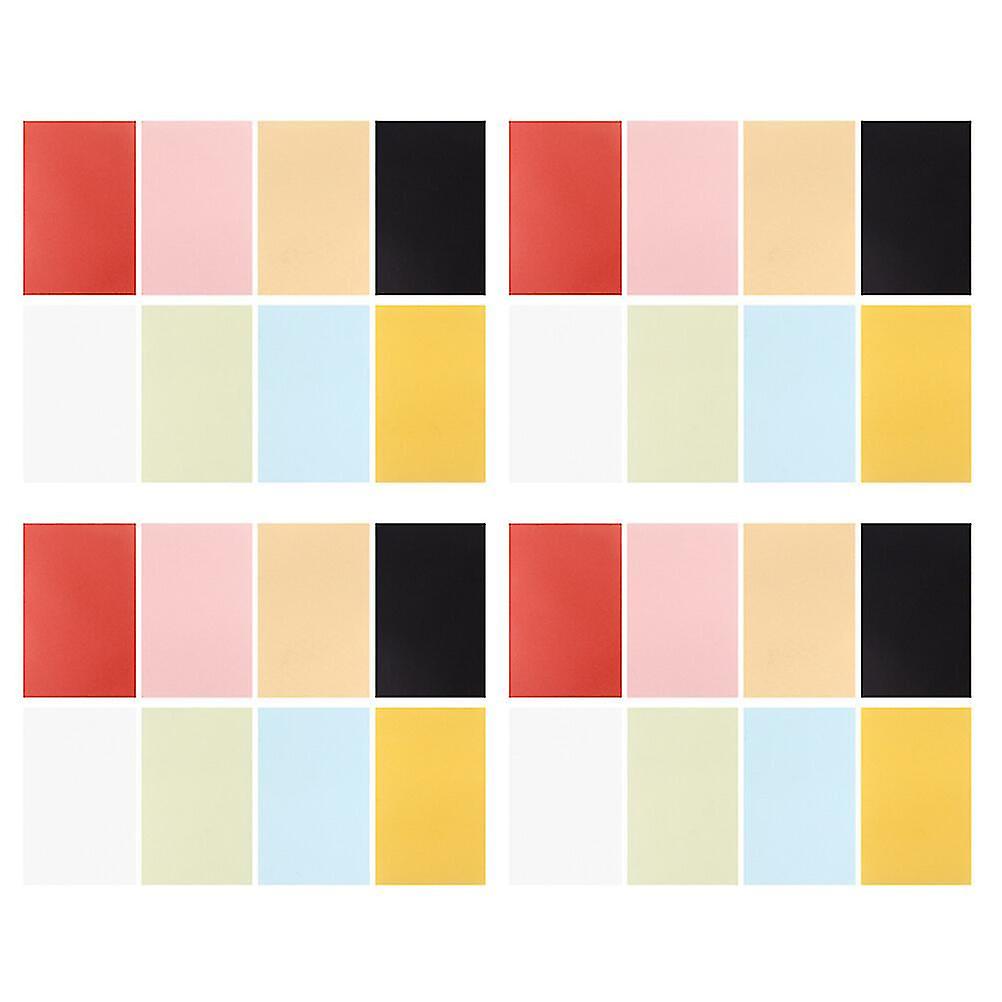 100pcs Color Drawing Paper Rubber Stamp Special Paper Color Tracing Paper