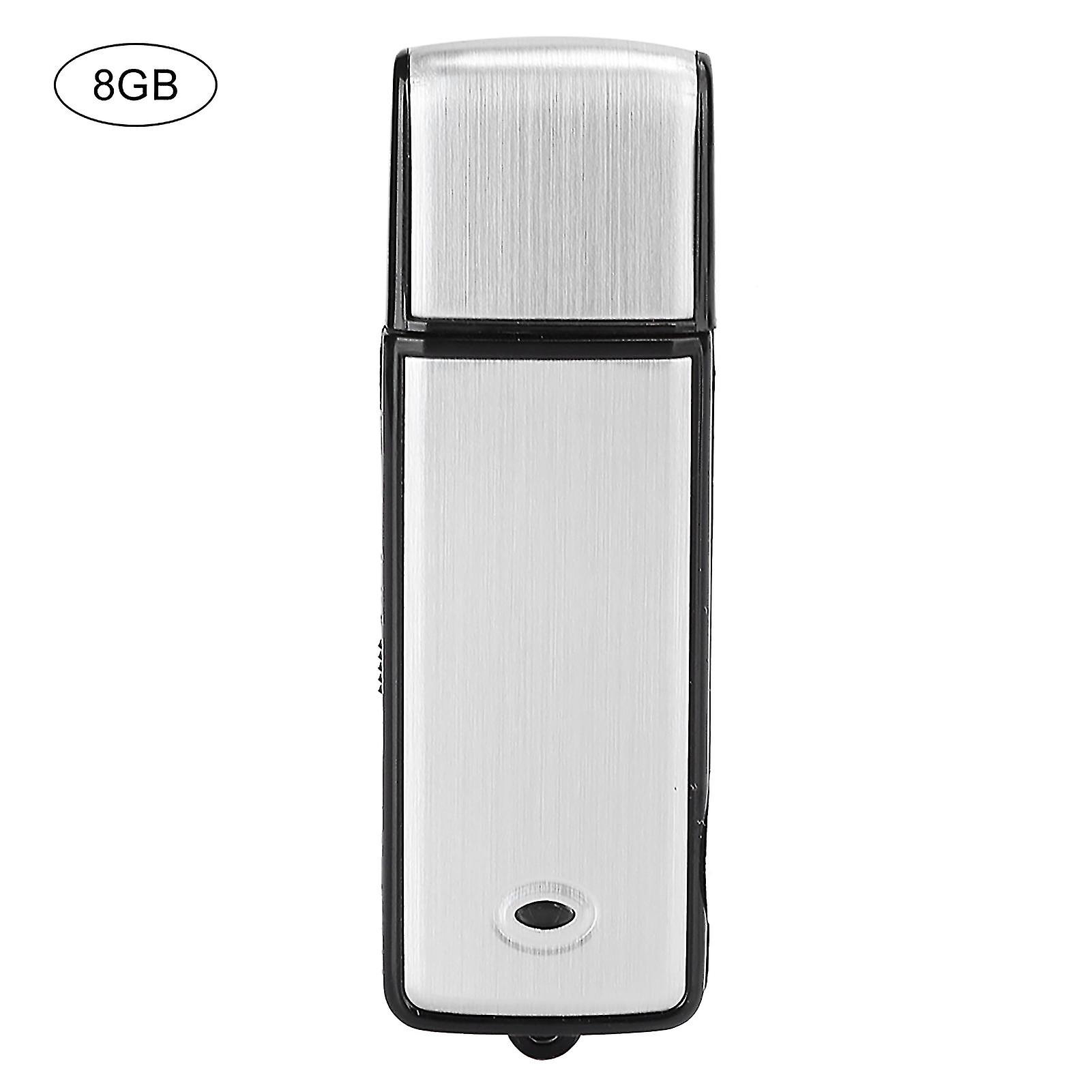 X09 USB Flash Disk Recording Pen - 8GB, MP3 Playback, Dual Purpose Voice Recorder