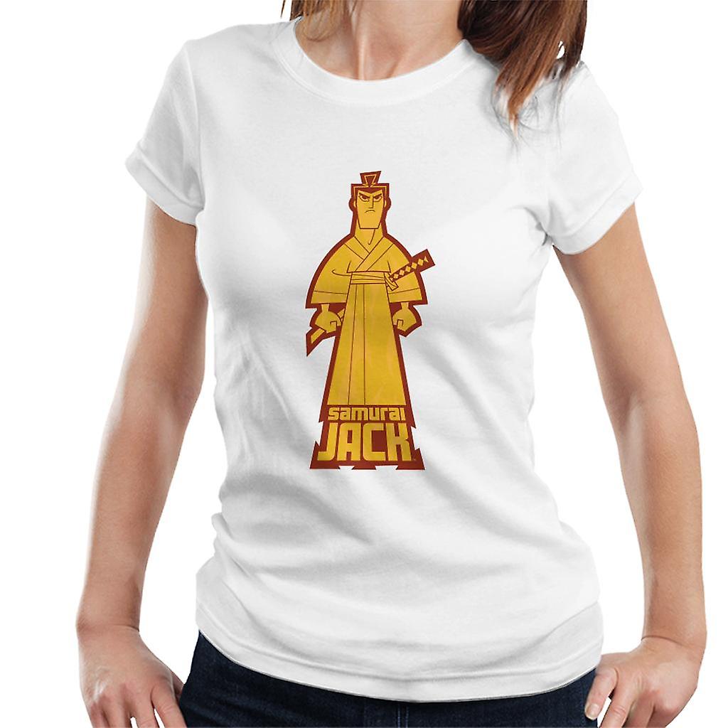 Samurai Jack Gold Pose Women's T-Shirt
