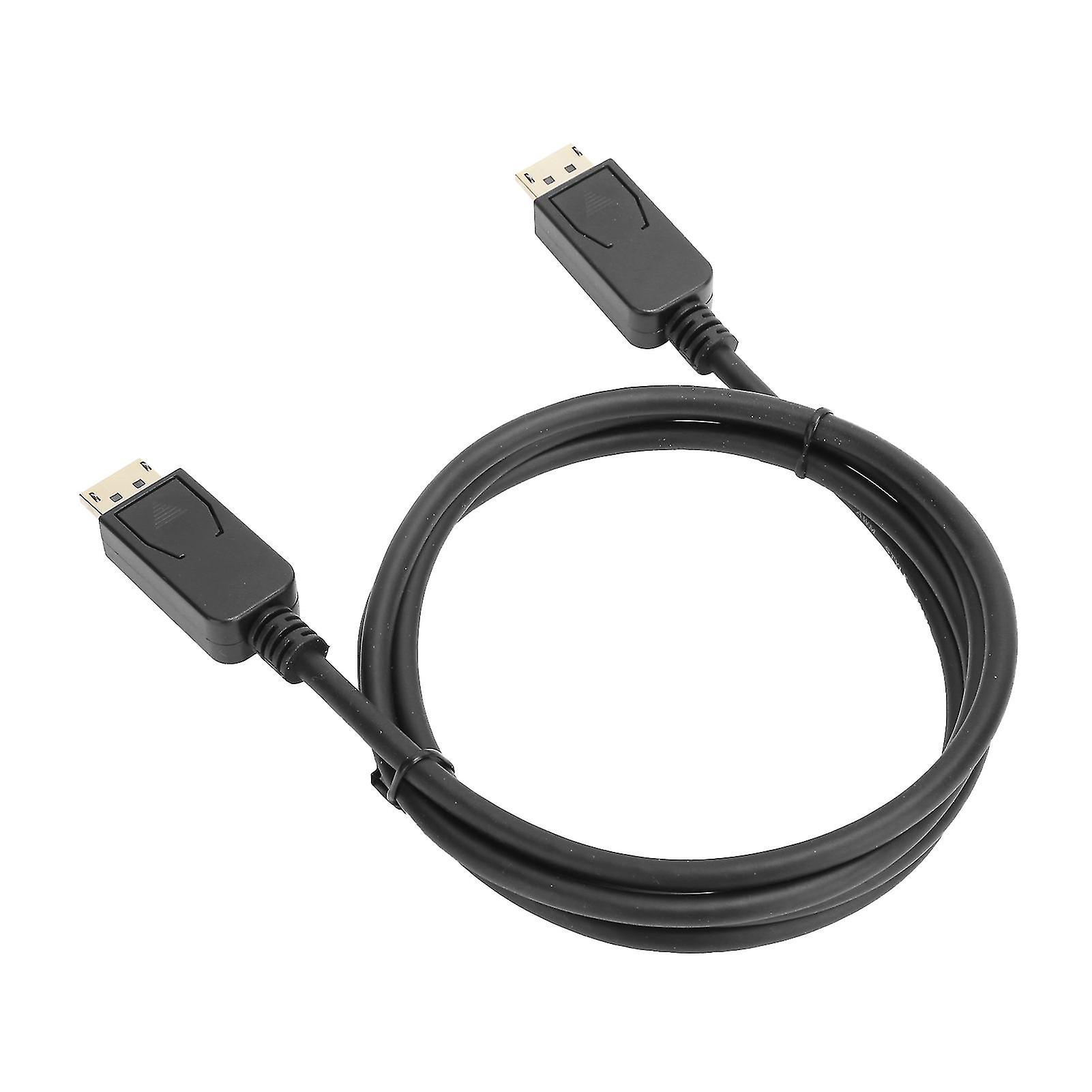 DP to DP Cable Black ABS Material Version 1.2 for Computer Display Converter 4k 60hz3 Meter