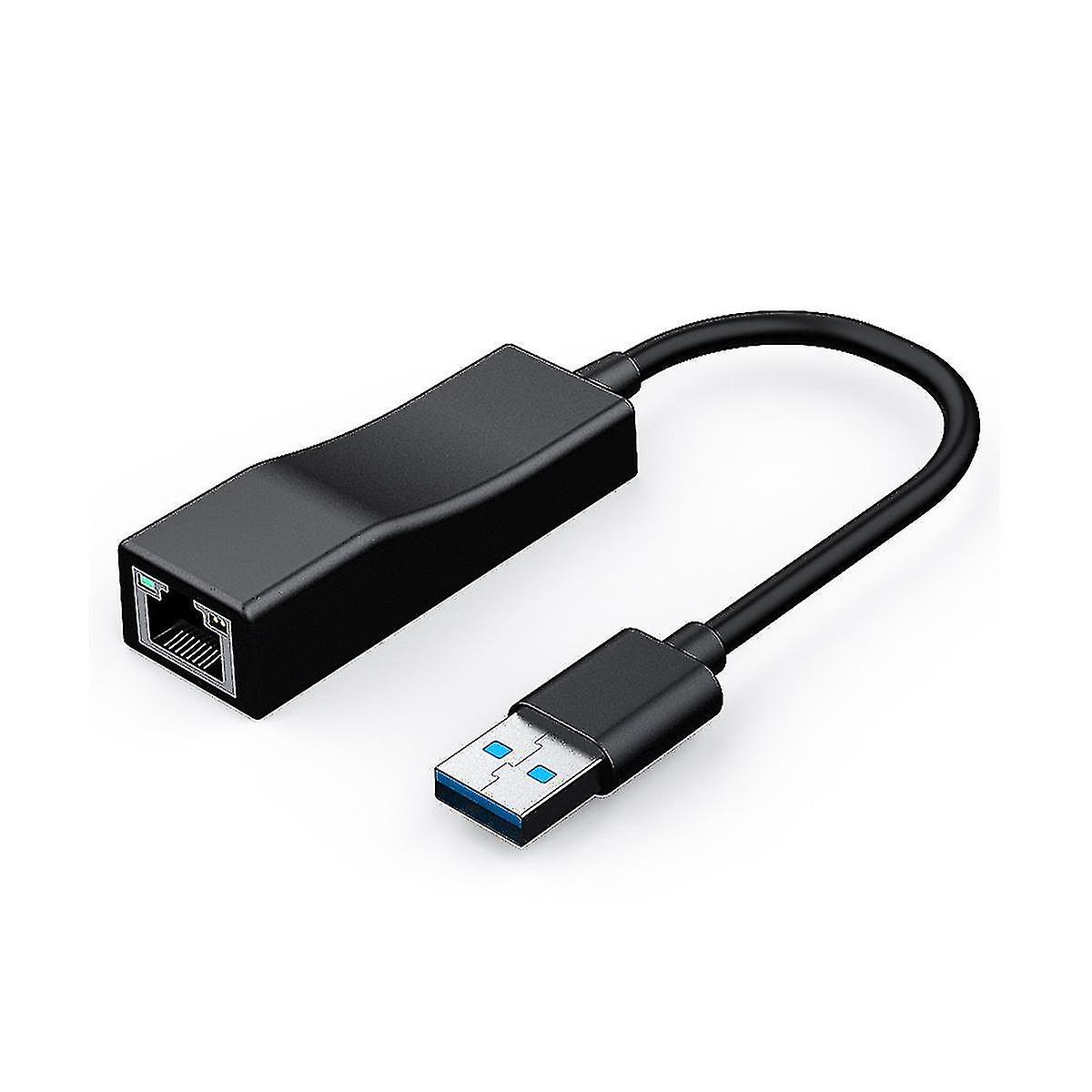USB til Ethernet-adapter, USB 3.0 til Gigabit Ethernet LAN-nettverksadapterdriver gratis kompatibel for