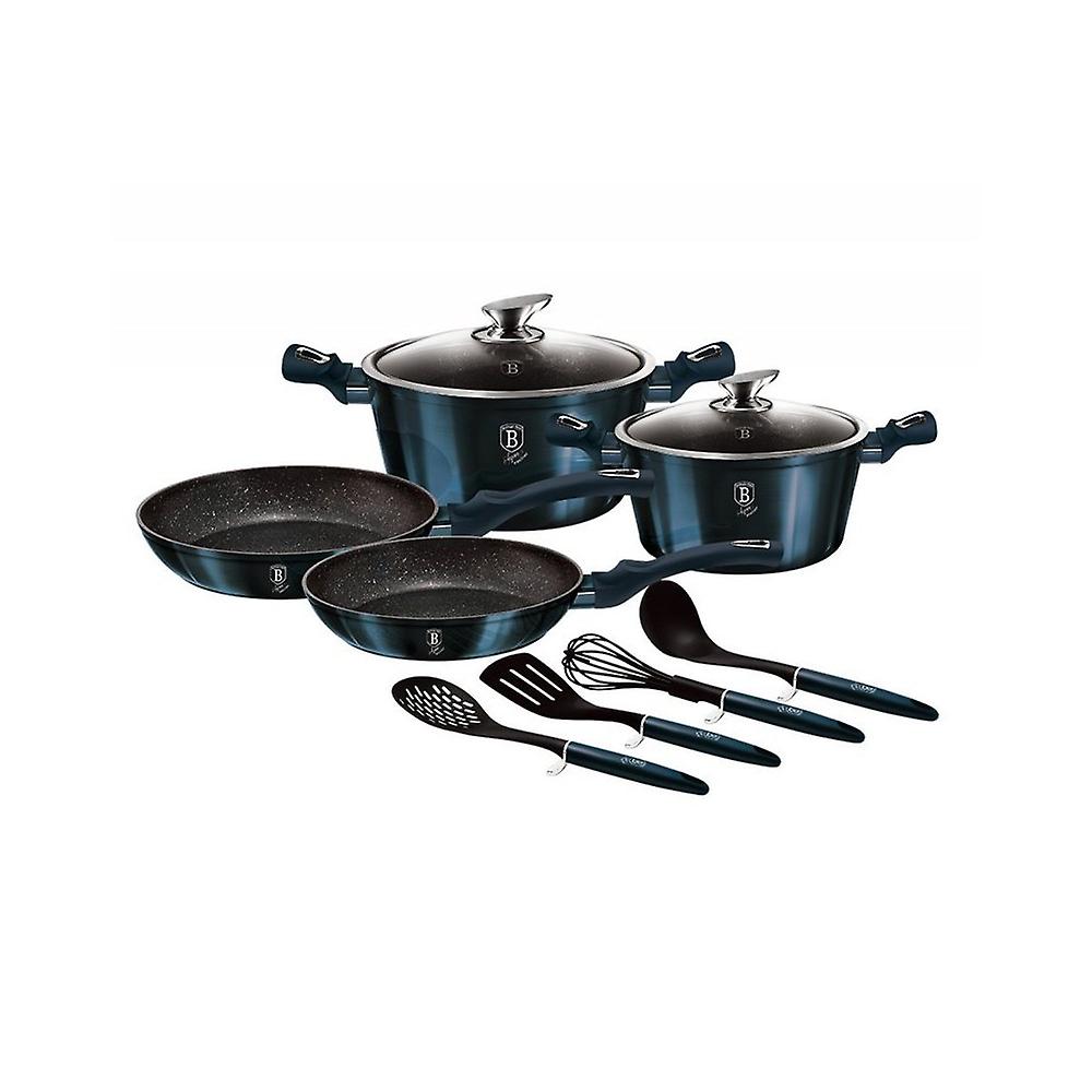 Berlinger Haus Set Granittöpfe Aquamarin 31282