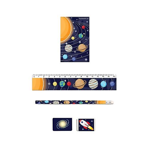 Henbrandt Space Stationery Set (Pack of 5)