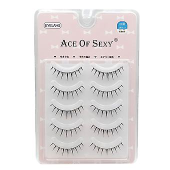 5 Pairs Volume Lash Extensions Natural Look Fluffy Volume Long Thick Lashes For Dating Wedding Choices
