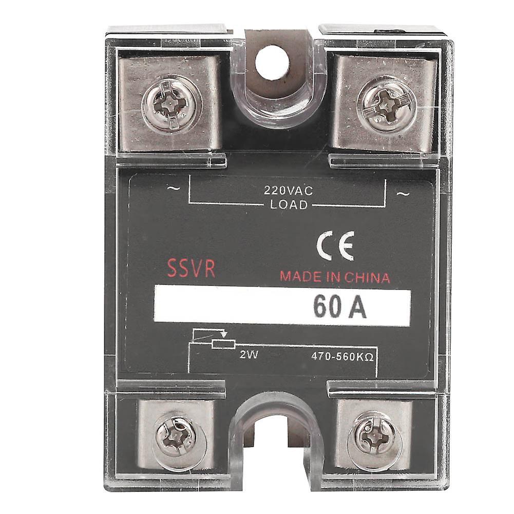 Solid State Voltage Regulator Single Phase SSVR 470-560KΩ Load 220VAC Electrical Supplies