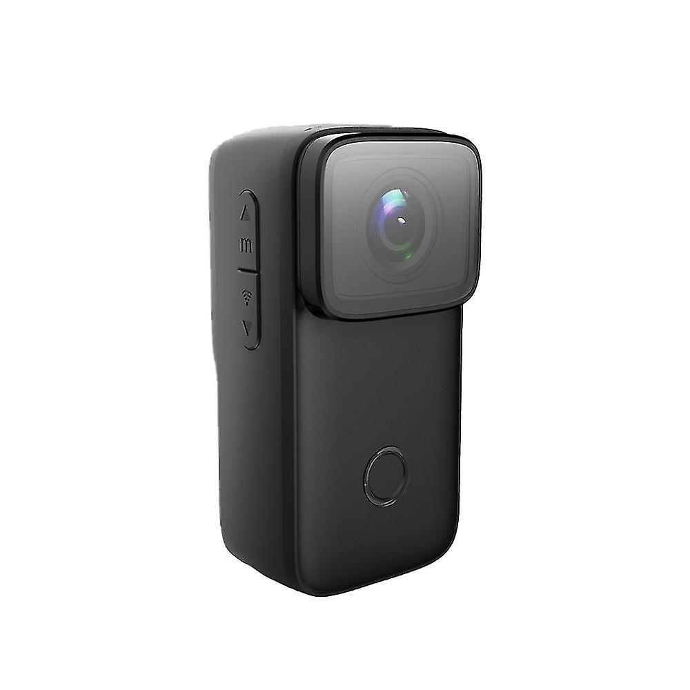 Thumb Action Camera 4K HD Anti-shake WiFi Camera (Black)