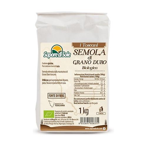 Durum wheat flour 1 kg of powder