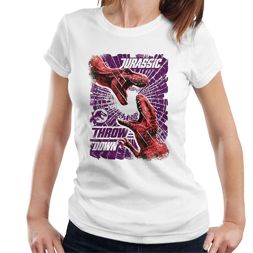 Jurassic Park Throw Down Women's T-Shirt